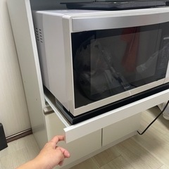 ニトリ レンジ台 (取りに来て頂ける方限定）最終お値下げ！！の画像