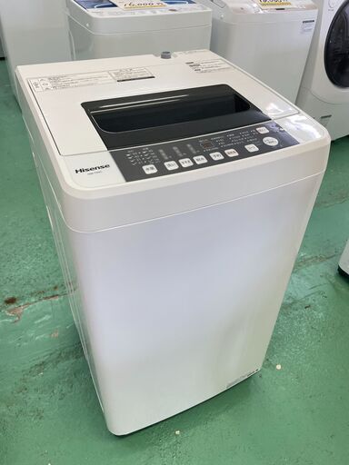 ★Hisense★ 5.5kg洗濯機 2019年 HW-T55C ハイセンス 新生活 一人暮らし コンパクト 50/60Hz共用 生活家電 福島 郡山市 a