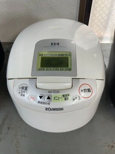 IH炊飯器　No.7689　象印　2003年製　NH-TC05　3合炊き　※パネル故障　【リサイクルショップどりーむ荒田店】