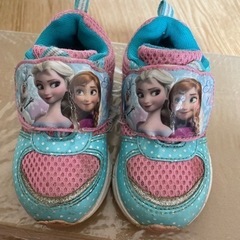 15cm アナと雪の女王　シューズ　スニーカー　