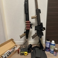 18禁　ガスガン（M4A1 mk18カスタム）おまけ多数！