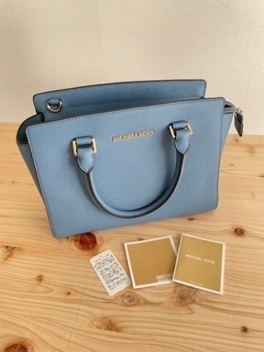 マイケルコース トートバッグ ブルー