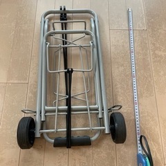 【取引中】ビバホーム　キャリーカートM 折りたたみ