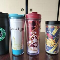 中古Starbucksタンブラー等八本