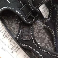 (値下げ！)16cm　ナイキ　サンダル　アクアシューズ　黒色の画像