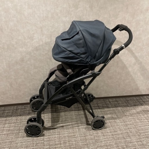 コンビ　ベビーカー　AttO type-S NB ネイビー色