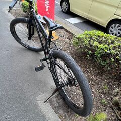 【リサイクルショップどりーむ鹿大前店】No926　自転車　ファットバイク　6段ギア付き　驚きの安定性　　スピードとハンドリングの奇跡の共存　どんな悪路も乗り越える強靭な足を持つ鉄の馬の画像