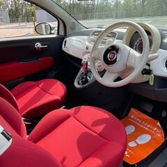 23年式フィアットFIAT500 傷なし美車、車検R7年4月まで込々40万円　前後Dレコーダーの画像