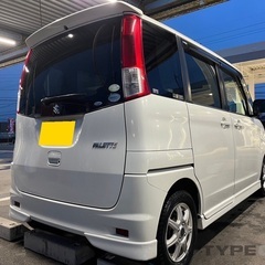 月々9千円〜分割払い可❗️ 車検2年付き！【名義変更代込み】大人気☆スズキ パレット XS ☆SDナビ☆TV・DVD視聴可☆ETC☆パワスラ☆ドラレコ☆社外アルミ☆スマートキー☆フルオートエアコン☆ドライブレコーダー付き☆そのまま乗って帰れます‼️の画像