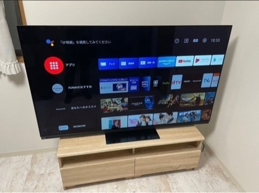 【自社配送限定】 有機ELテレビ FUNAI 2021年製FE-65U8040 65V型