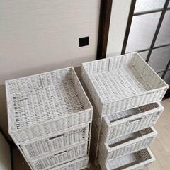 ラタンチェスト　即日お取引可の画像