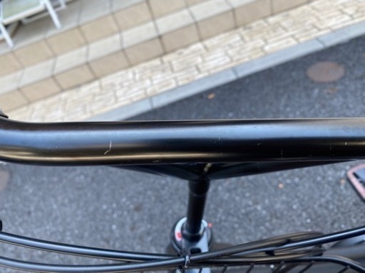 非電動子供乗せ自転車　リヤチャイルドシート付き
