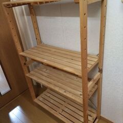 【相談中の為一時中止】ウッドシェルフ(木製)