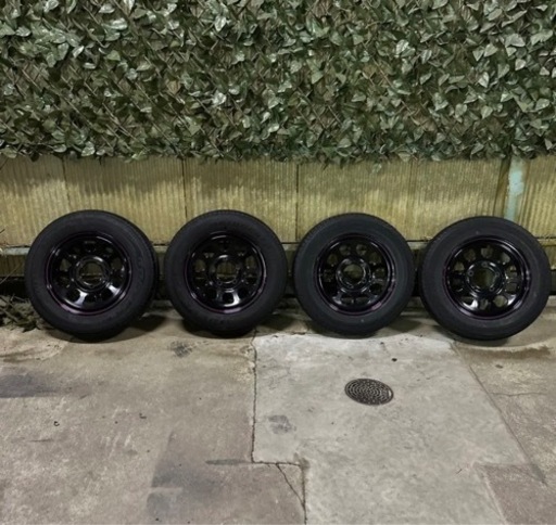 成約済み　ジムニー　JB23 ブラックホイール　175/80R16