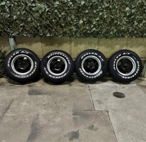 成約済み　ジムニー　JB23 DUELER ATタイヤ　215/80R15