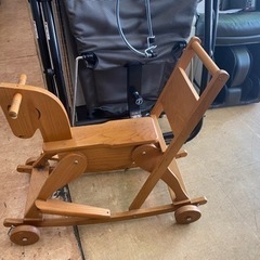 木製　木馬　子供遊具　リサイクルショップ宮崎屋佐土原店25.4.15F