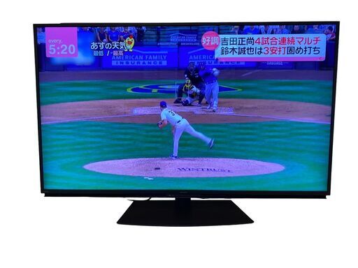 SHARP シャープ 液晶テレビ 4T-C55EN1 55型 2023年製 動作確認済 極美品 直接引取大歓迎‼　地域限定有料配送サービスあり‼