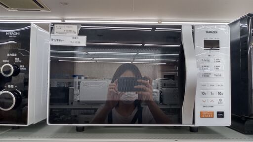 ★ジモティ割あり★ YAMAZEN オーブンレンジ  21年製 動作確認／クリーニング済み TJ1339