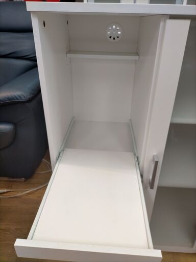 F1429　【☆家具全品半額キャンペーン】　収納棚　棚　食器棚　レンジダイフォルム　ニトリ　送料A　札幌　プラクラ南9条店　