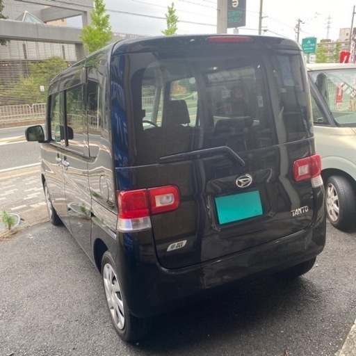 人気、タント黒　車検7年7月、満タン