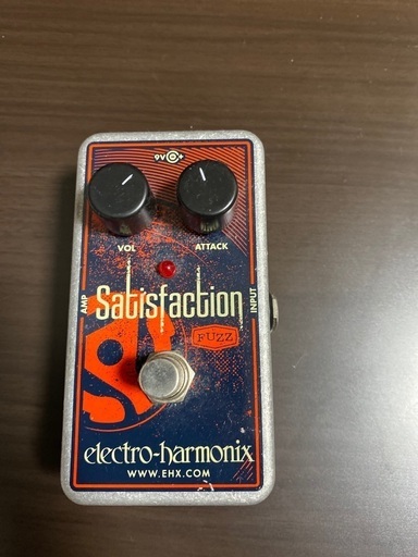 エフェクター　fuzz サティスファクション