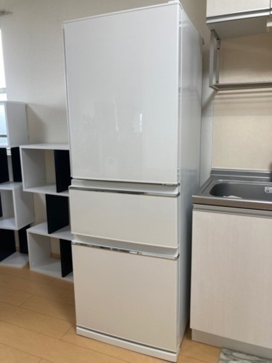 【美品 高年式】MITSUBISHI 2020年製 3ドア冷蔵庫 365L