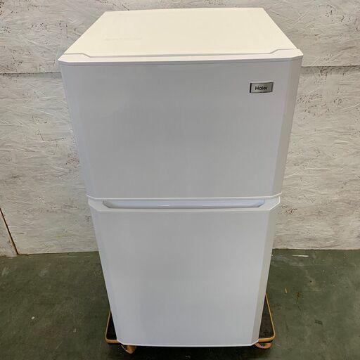 【Haier】 ハイアール 2ドア冷蔵庫 容量106L 冷凍室33L 冷蔵室73L JR-N106H 2015年製