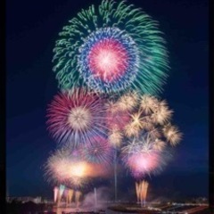 花火大会に行きましょう。w