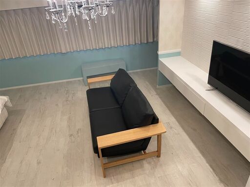 柏木工】ソファ3P NLS73A(オーク) 定価40万円以上!!