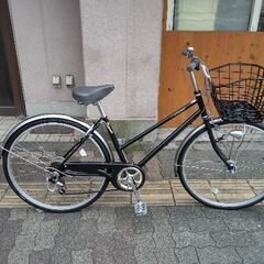 AFFICHE[アフィッシュ]26吋 シティーサイクル 外装6段...