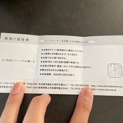 大高緑地公園ディノアドベンチャー1枚10/31までの画像