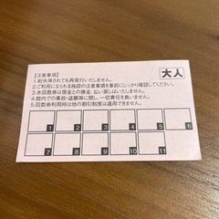 ウィングアリーナ 刈谷 回数券 大人　※7月14日までの画像