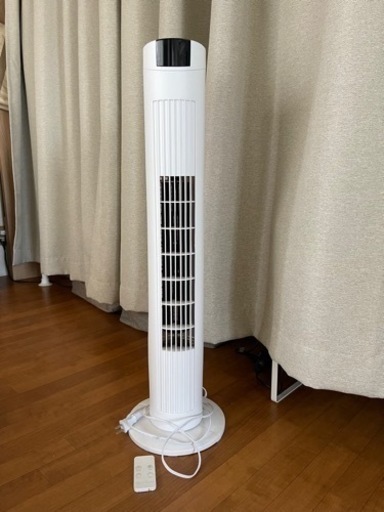 縦型　送風機　リモコン付き