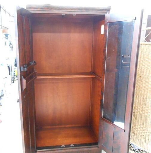 北海道民芸家具 ワードローブ 幅94cm 奥行59cm 高さ195cm 洋タンス タンス 高級家具 札幌 西野店