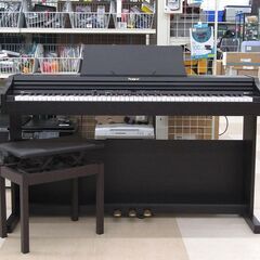Roland ローランド RP201-RW 電子ピアノ 88鍵盤 2010年製 椅子付属 中古品 動作確認済みの画像