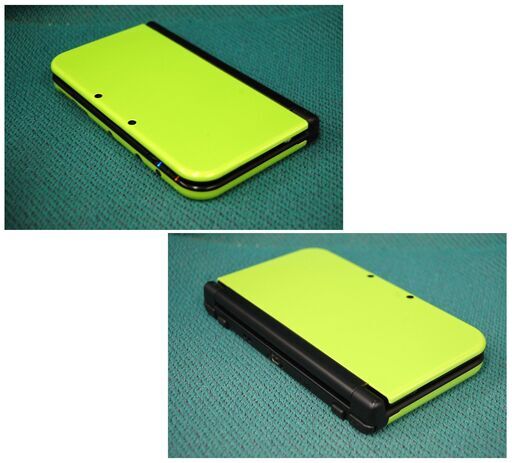 動作品 任天堂 Newニンテンドー3DS LL ゲーム機本体のみ ライム×ブラック RED-001 nintendo 札幌市 清田区 