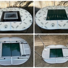 coleman コールマン　折り畳みグリル　テーブルの画像
