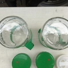 中古　ガラス瓶　梅酒　漬物容器　長期保存果実酒　瓶　容器の画像