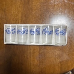 ガラスコップ5個の画像