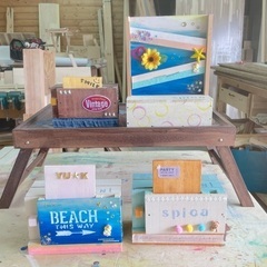夏休みワークショップ☆コロコロ貯金箱と鍵付き貯金箱