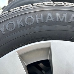 日産キャラバン純正ホイール タイヤセットバリ山