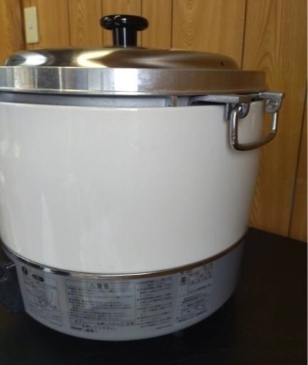 【動確済み】美品 リンナイ 業務用 パロマ ガス炊飯器 RR-30S1 都市ガス 13A 1.8L～6.0L(1升～3.3升) 厨房機材 厨房機器 お米 炊飯 大阪発