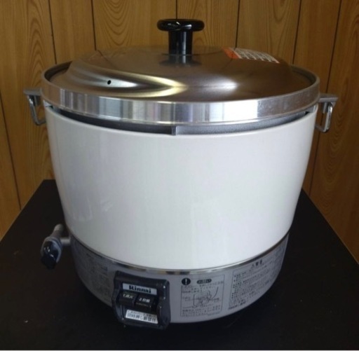 【動確済み】美品 リンナイ 業務用 パロマ ガス炊飯器 RR-30S1 都市ガス 13A 1.8L～6.0L(1升～3.3升) 厨房機材 厨房機器 お米 炊飯 大阪発