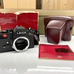 LEITZ LEICA ライカ フィルムカメラ R3 ELECTRONIC ボディのみ レザーケース付き 説明書付き ライツ ジャンク 札幌市手稲区