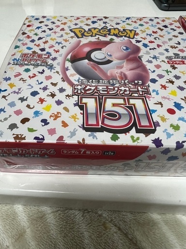 ポケカ151シュリンク付き2ボックス