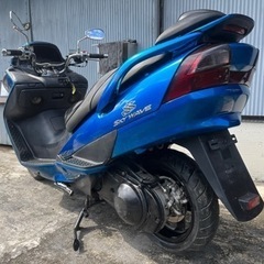 動画有り SUZUKI ブルー スカイウェイブ250 SS 人気カラー Fi インジェクションの画像