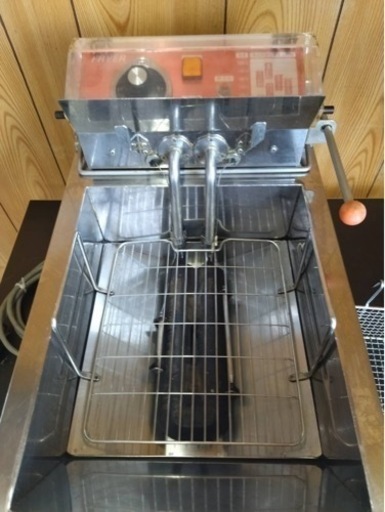 【動確済み】エイシン 業務用 卓上電気フライヤー FF-5 5L 100V 300×470×H220mm エイシン電気 卓上フライヤー 揚げ物 唐揚げ 厨房用品