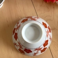 お値下げ‼️⭐︎ ご飯茶碗　梅⭐︎1枚50円の画像
