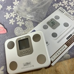 体重計　デジタル式　お話し中