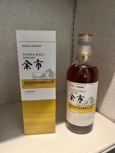 余市ウイスキー　ウッディ&バニラ